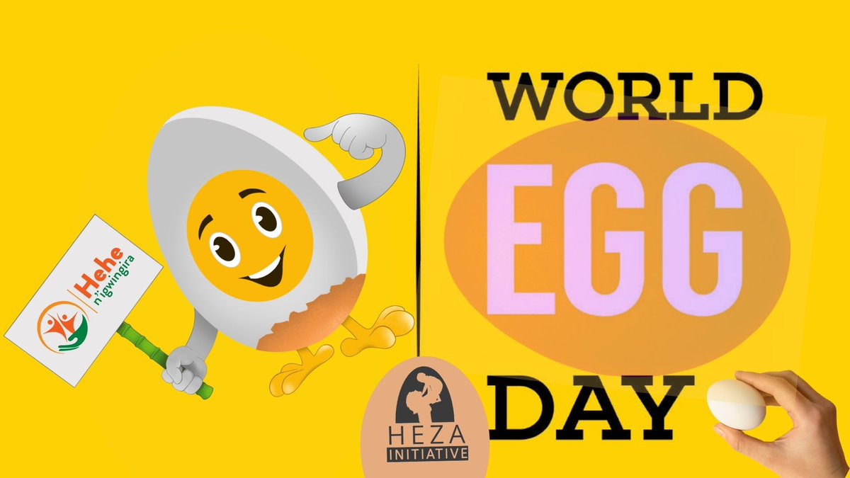 hezainitiatives's tweet photo. Happy #WorldEggDay2024! 🥚Eggs are packed with essential nutrients and are a great addition to a balanced diet. Let's make healthier choices every day—pair eggs with fruits, veggies, and whole grains for a nutritious boost! #OneEggPerDay https://t.co/nJgkmVmTvT