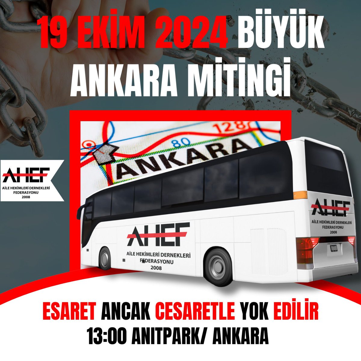 #BüyükAileHekimliğiMitingi 
Hekimler
Ankara. 19 Ekim
Halk Sağlığı tehdit altında