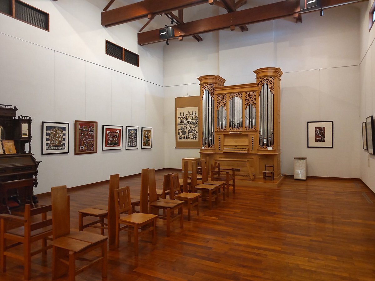 A Sadao Watanabe exhibition in Japan. Philia Museum, Kobuchizawa