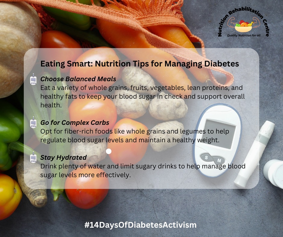NutritionistKD's tweet photo. When living with Diabetes it requires you to be strategic #EatingSmart.
Check how you can do that and live healthy.
#14DaysOfDiabetesActivism | #NutritionCommandCentre | #NutritionistVoice https://t.co/bj0kVeg5Tj