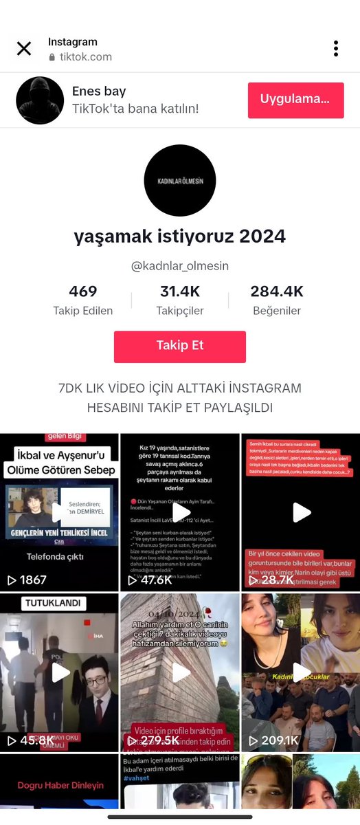 BAŞINI DİK,ÖFKENİ DİRİ,KIZ KARDEŞİNİN ELİNDEN TUT!!
herkes birbirine destek olsun tagler çoğalsın gündemden düşmeyelim 
#SedefGülerİçinAdalet #istanbulconventiınkeepsalive #ikbaluzuneriçinadalet #aysenuriçinadalet #yasayıuygulakadınıyaşat #6284üugula #şiddetdildebaşlar