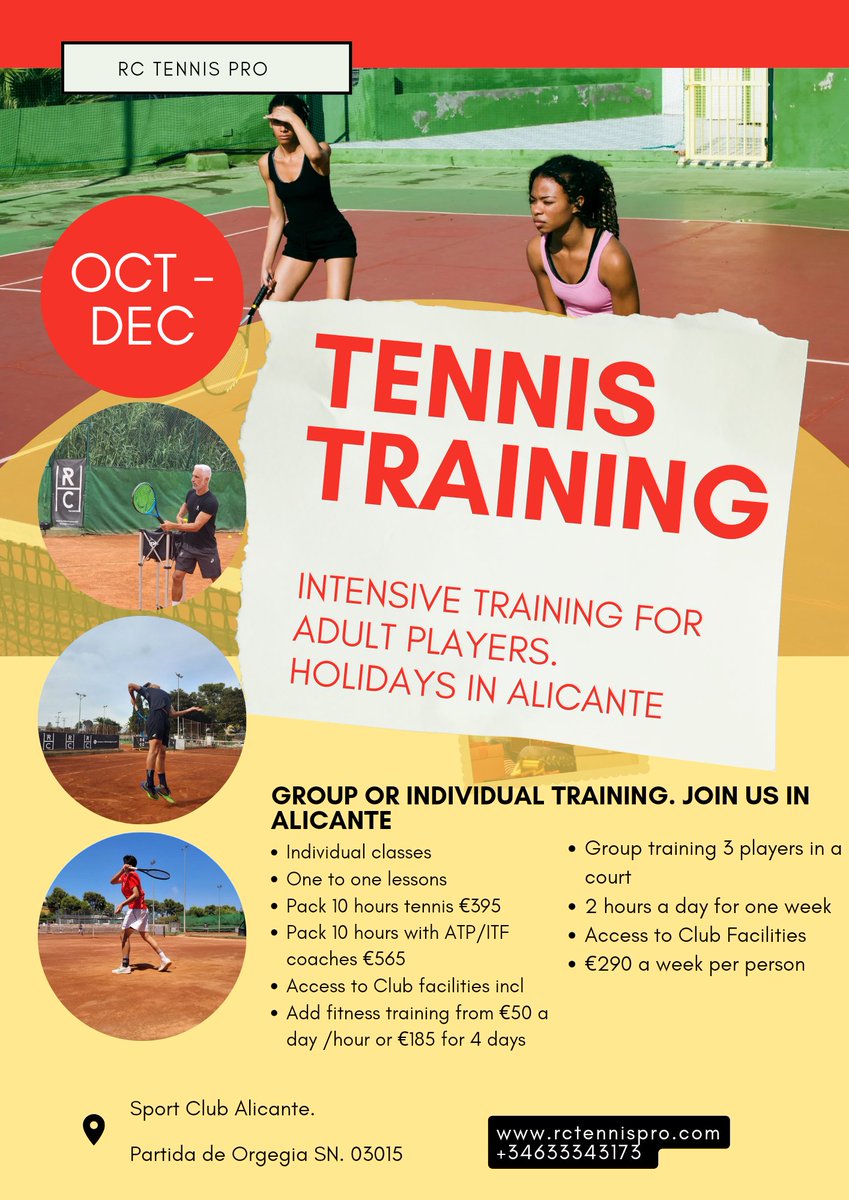 RC Tennis pro tweet media