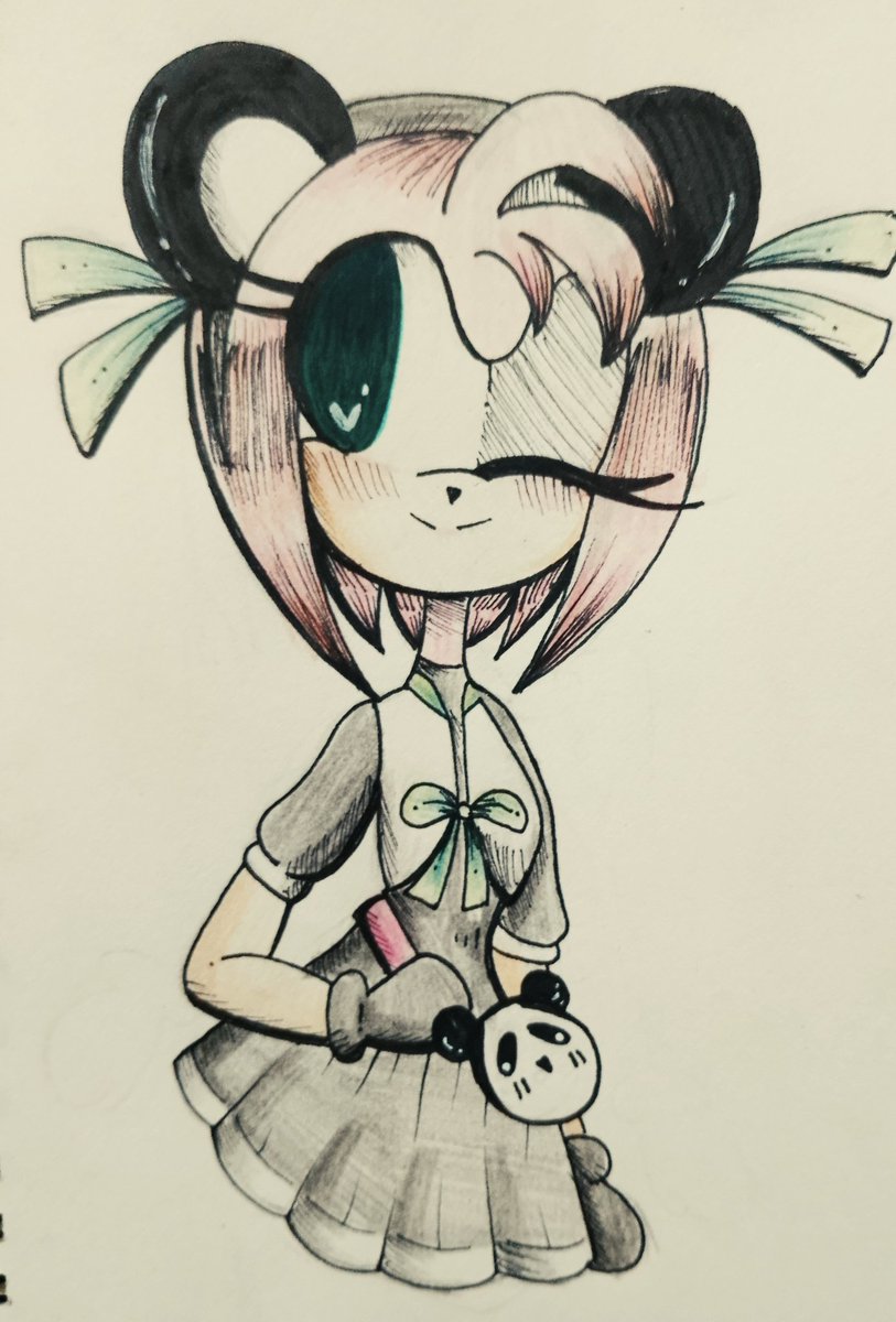FloraBet123's tweet photo. Panda Amy 🐼 #PandaAmy #sonictwt #sonicfanart #Sonicforcesspeedbattle https://t.co/5wW3jH292o
