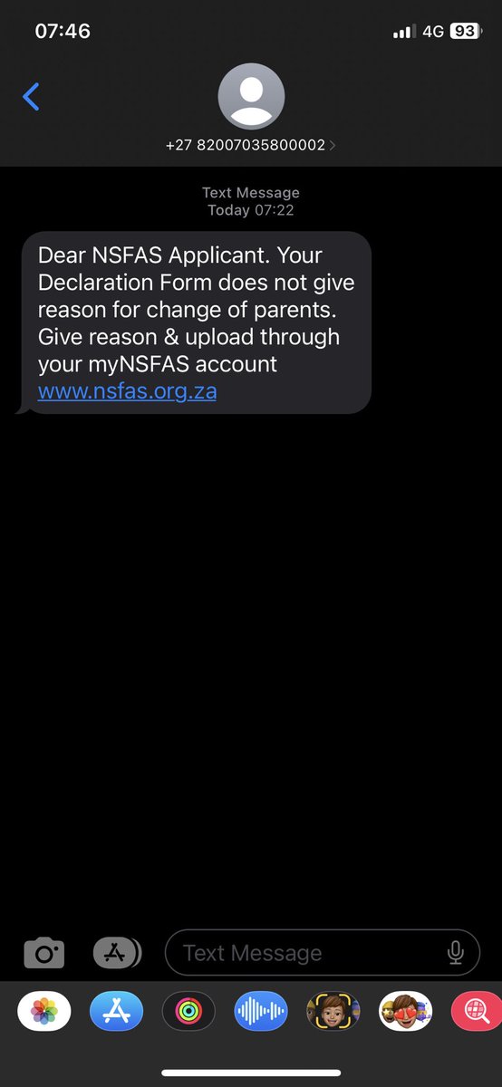 vuvuomhle's tweet photo. @myNSFAS What should I do in this case? https://t.co/qKudCYnjUO