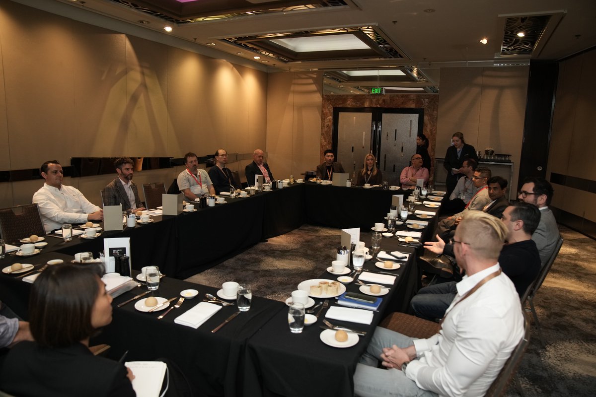 zscaler's tweet photo. Antonie Falco was at #SecurityEdge where he lead a roundtable discussion on smarter data protection strategies on simplifying security stack, moving to a proactive security posture, and harnessing the power of #AI. Explore how #Zscaler can help 👉 https://t.co/0NYUwY6gfL https://t.co/pfeJ1tdrEf