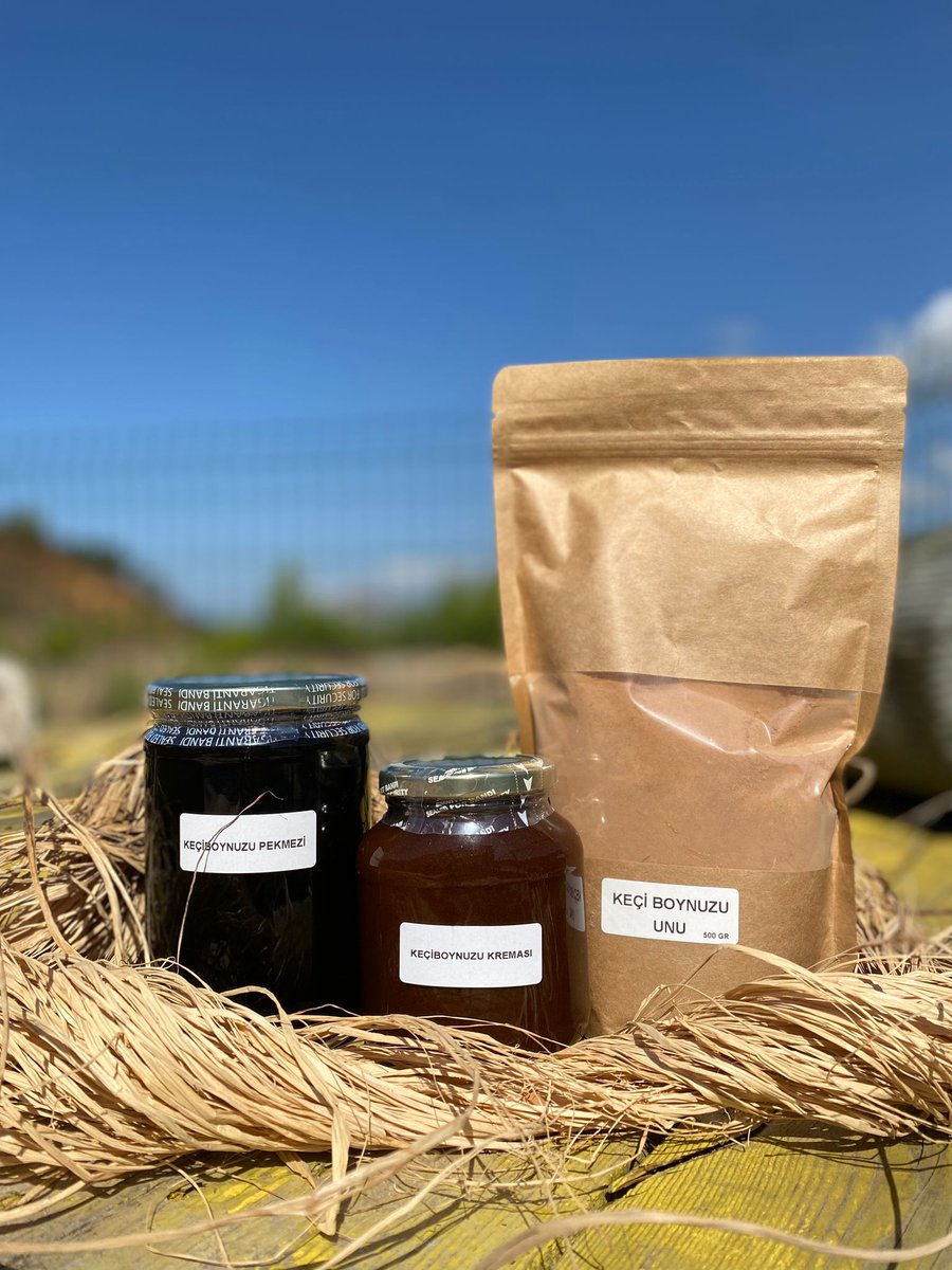 🔹Keçiboynuzu Pekmezi 
🔹Keçiboynuzu Kreması 
🔹Keçiboynuzu Unu
