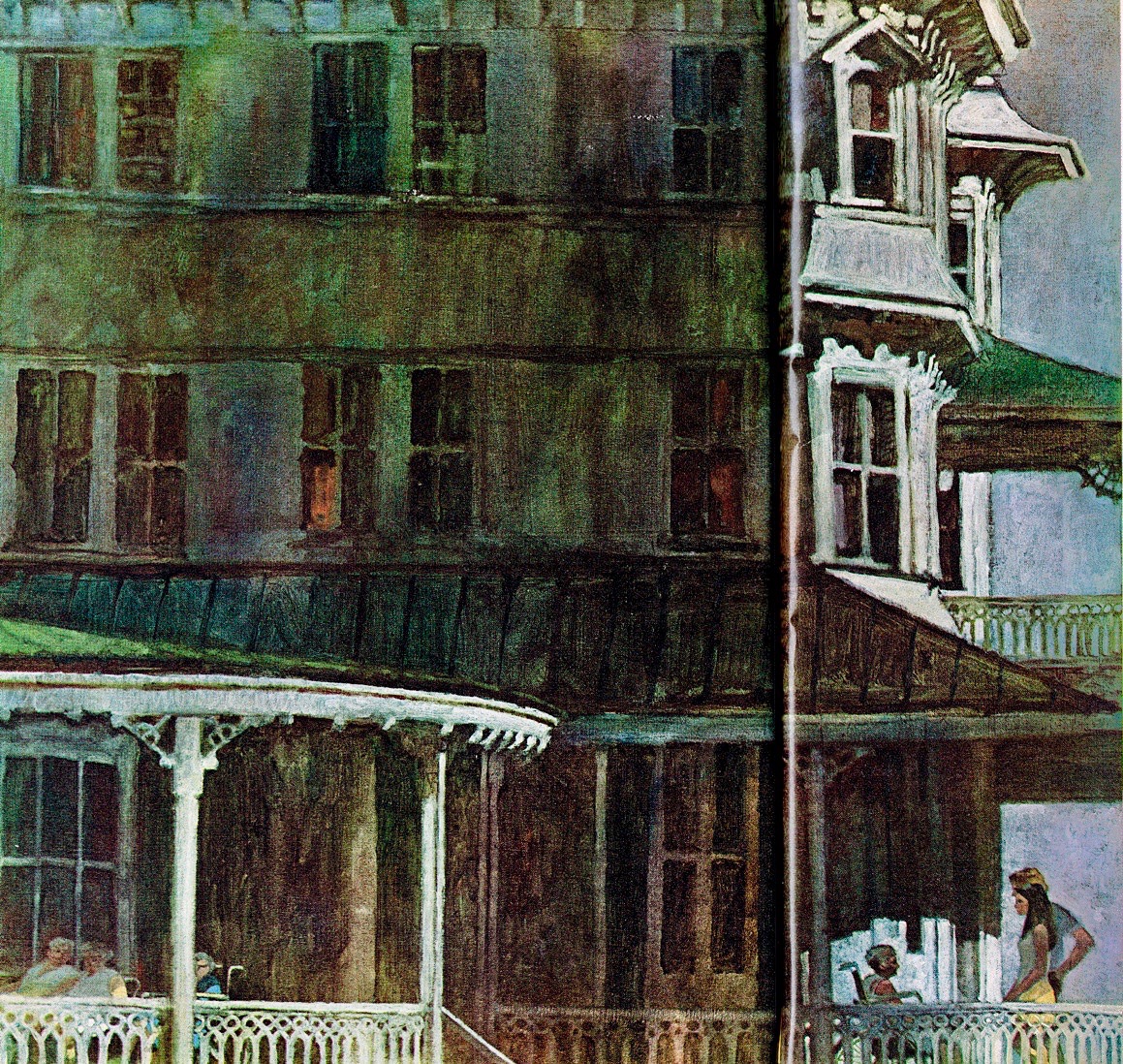 LRonLacy's tweet photo. n #OCTOBER 1972
Illustration by Bernie Fuchs (1932-2009) for ➡️
🧵👇
#illustration #illustrationart #illustrationartists #BernieFuchs #VictorianArchitecture https://t.co/S3jAh377xH
