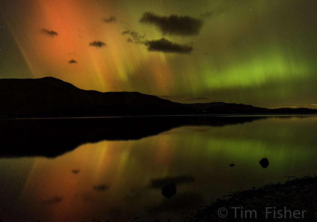 Catbells from across Derwentwater Thursday evening.
.