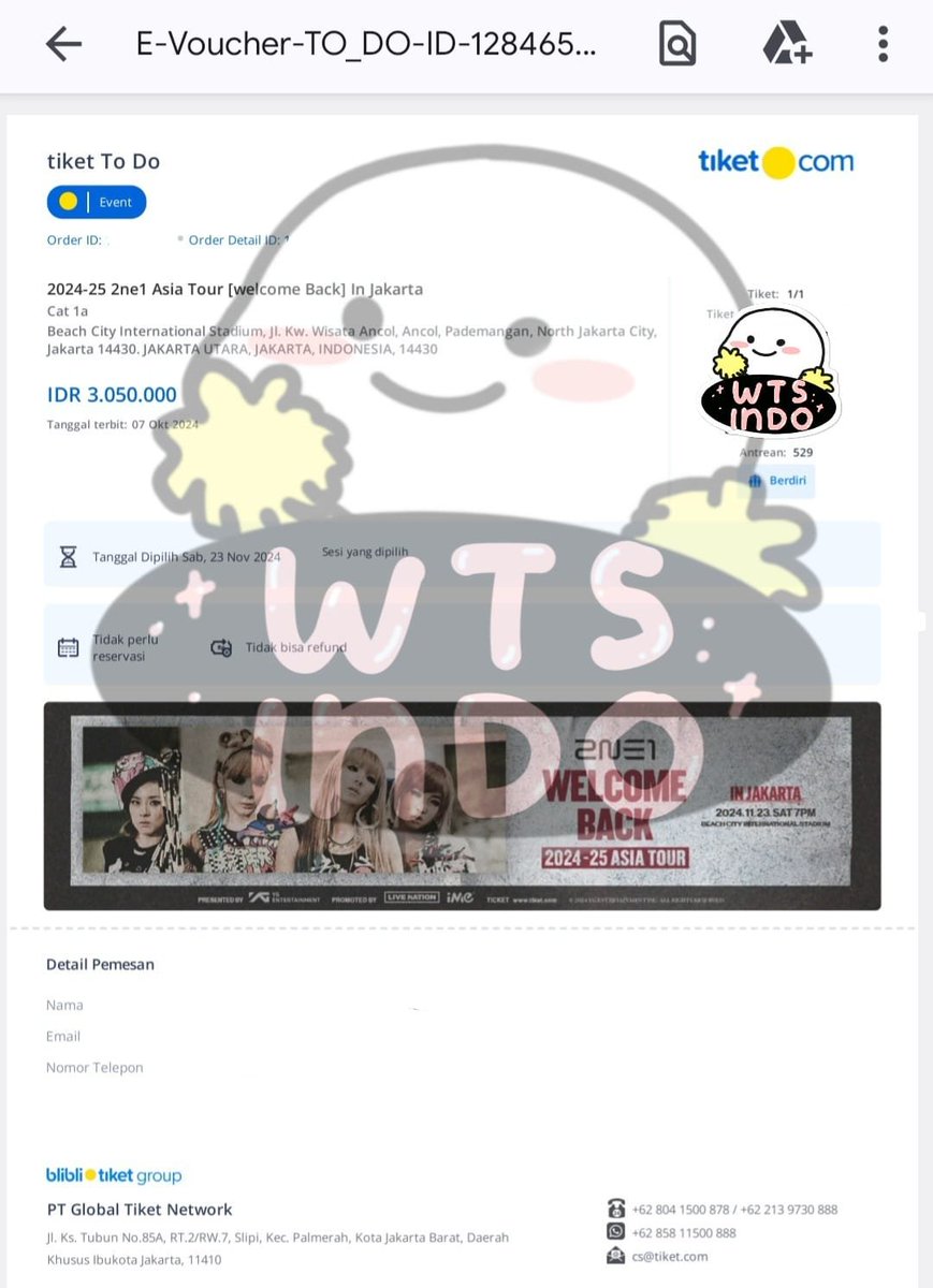 WtsIndo's tweet photo. Kita open lagi wts jastip 2ne1 Asia Tour Day 2 yaaa

Fee : start from 250k/tix
✅Ready surat kuasa
✅Bisa pakai data sendiri
✅Self Payment

Check Pinned for Testimoni ya gengssssssss https://t.co/Hm7PpWYLv0