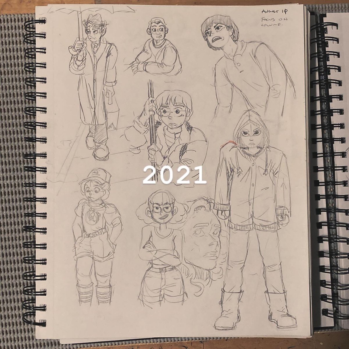 samgamma's tweet photo. In 2021 I stopped posting drawings. I ran into some mental barriers that I had to work around, but I’ve been practicing this entire time. This year I wanted to show my progress somehow without spamming old work I don’t like. https://t.co/uIq59PowcZ
