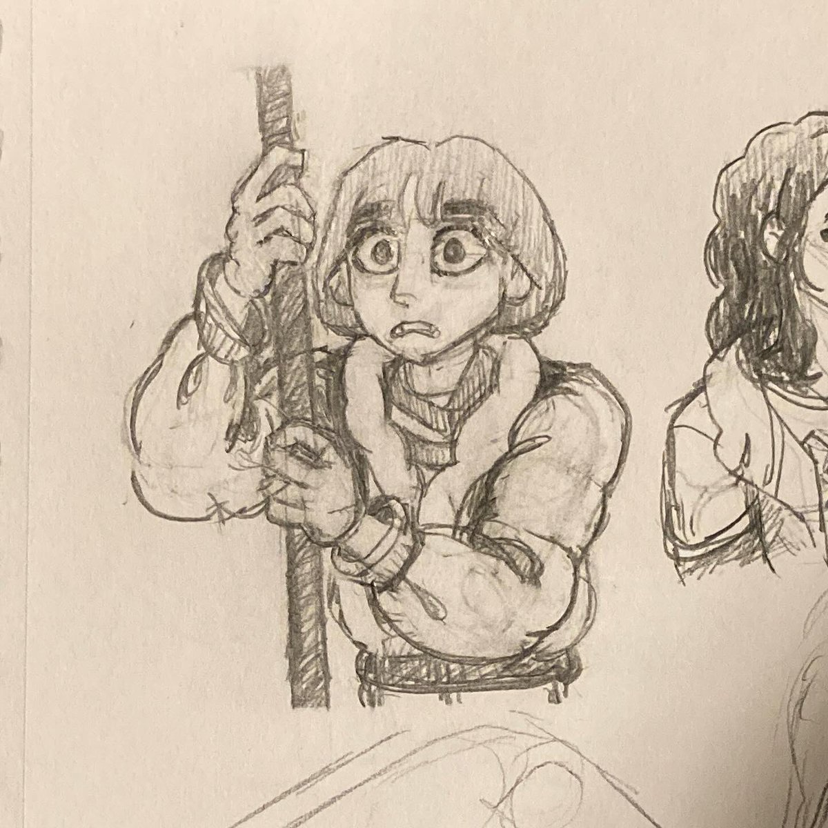 samgamma's tweet photo. In 2021 I stopped posting drawings. I ran into some mental barriers that I had to work around, but I’ve been practicing this entire time. This year I wanted to show my progress somehow without spamming old work I don’t like. https://t.co/uIq59PowcZ