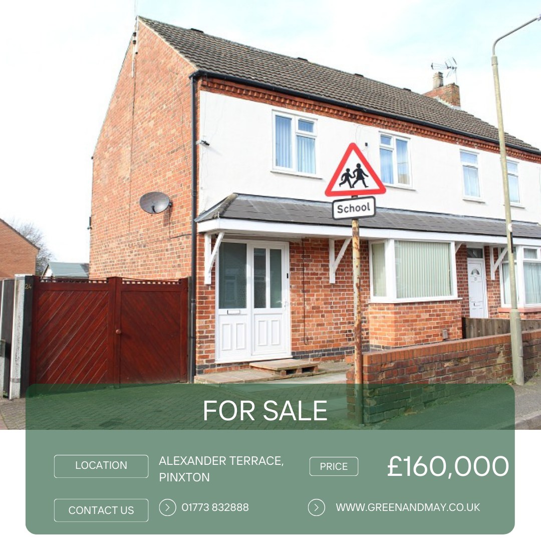 GreenAndMay's tweet image. For Sale: Semi-Detached Home Ready for New Owners – No Upward Chain

#Pinxton NG16 6PL
£160,000
Full details and photographs 📷: greenandmay.co.uk/property/?ref=…
Call 01773 832888 to view this property