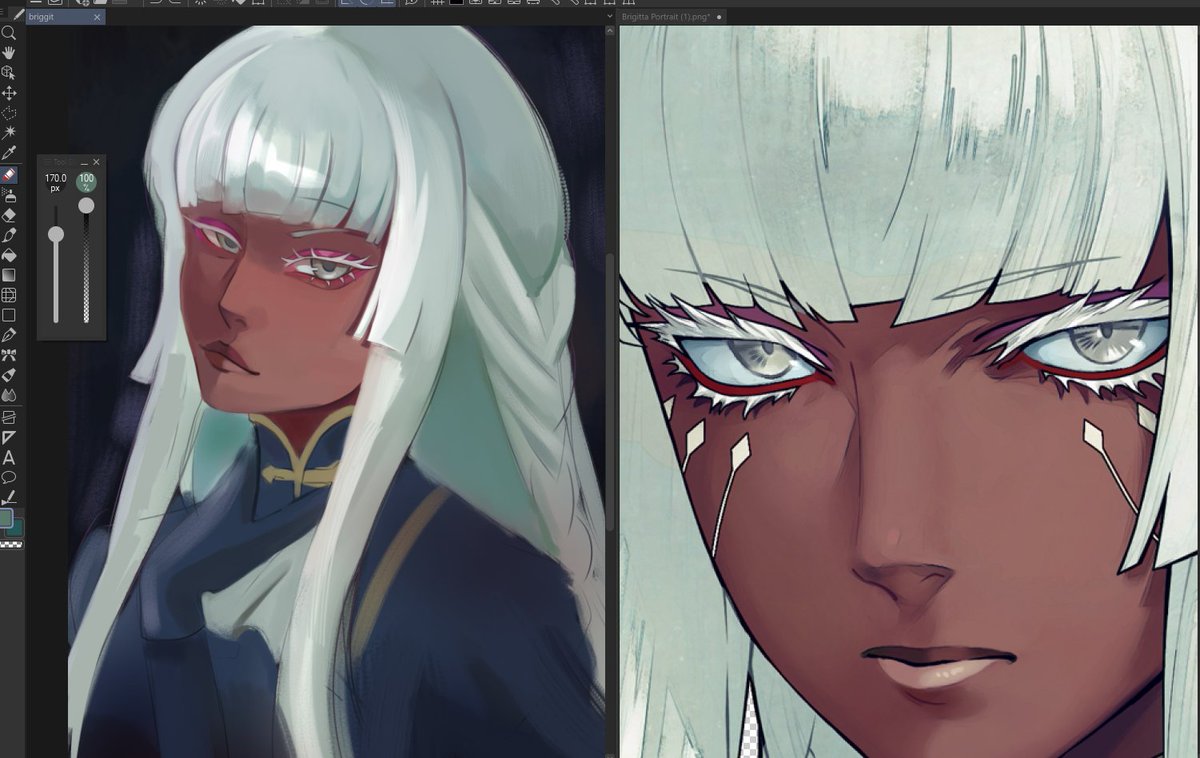Happy metaphor release day here's a wip of best girl ✨️ #metaphor    #MetaphorReFantazio #ATLUS