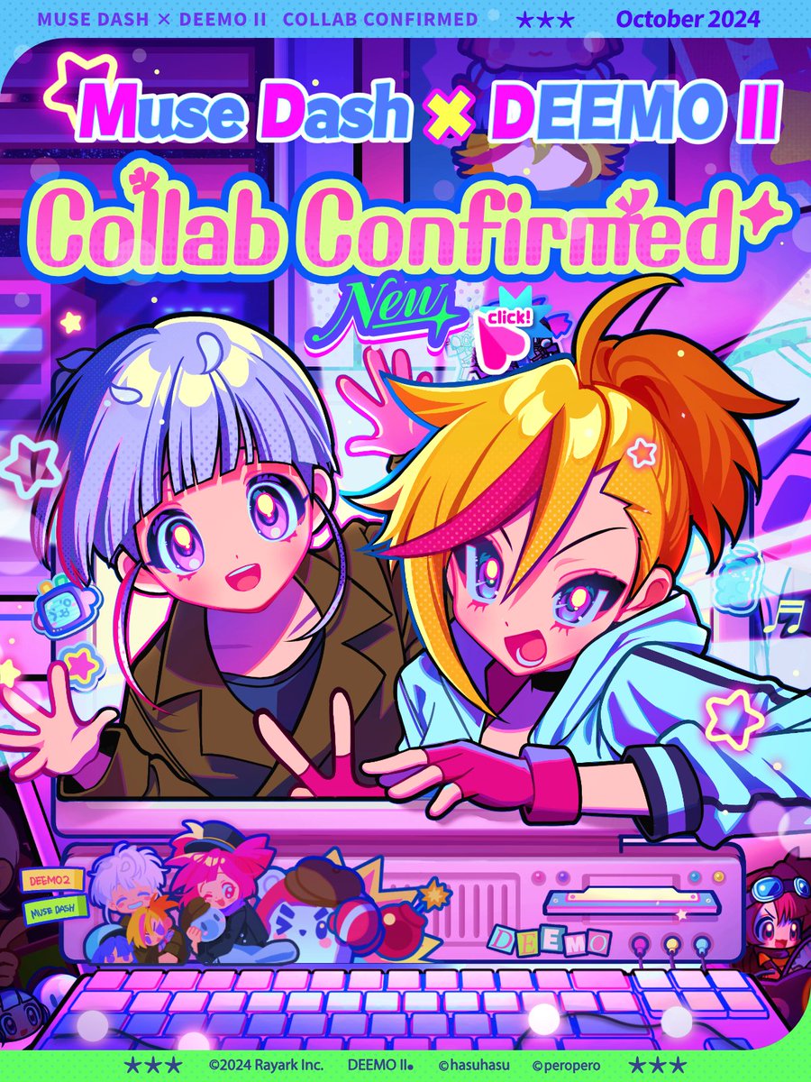 Those who didn't stay up all night can only see the Muse Dash