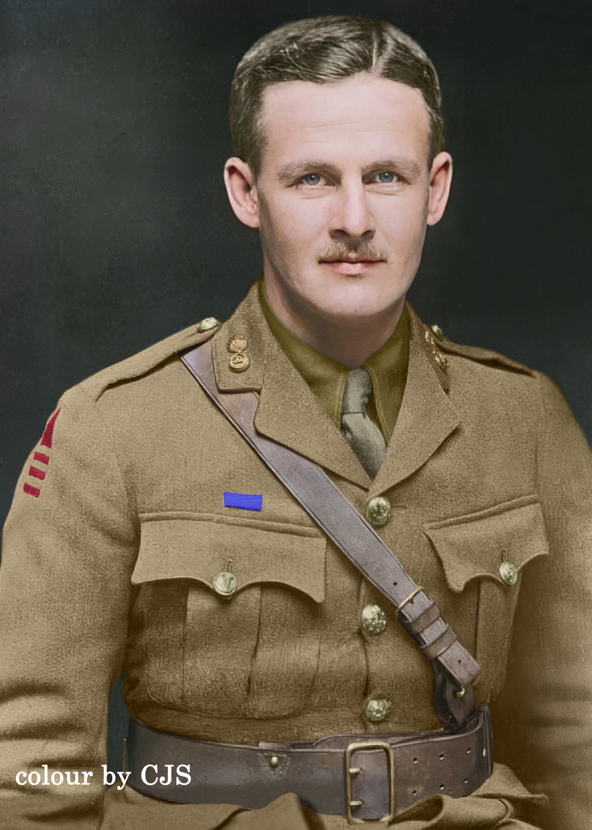 colourbyCJS's tweet image. Lieutenant Herbert Milligan was from Edgbaston, Birmingham. After being wounded four times he was killed at Noyuelle near Cambrai on 21st November 1917. He served with 16th Battalion, Lancashire Fusiliers. He was 33 years old and has no known grave.