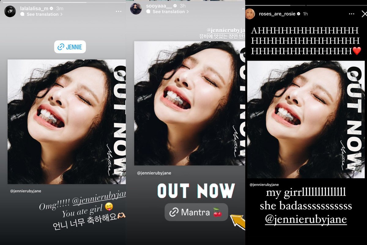 blckpinkpic's tweet photo. chulichaeng supporting jennie OUR OT4 🖤🩷 https://t.co/N6VOYCnoeS