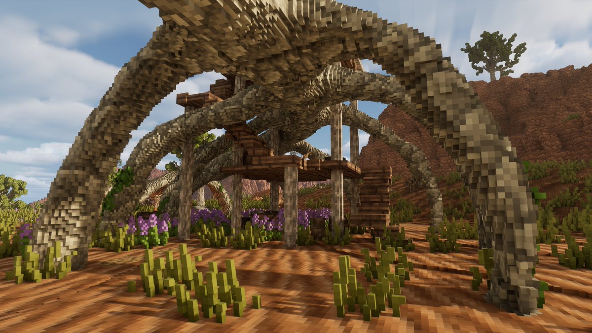 Tooley1998's tweet image. An ancient fossil. Once a window into the past for a bygone civilization. Now serves only as a refuge for unsavory characters.
#gamedev #indiedev #voxelgame #voxelart #voxel #procedural #UnrealEngine