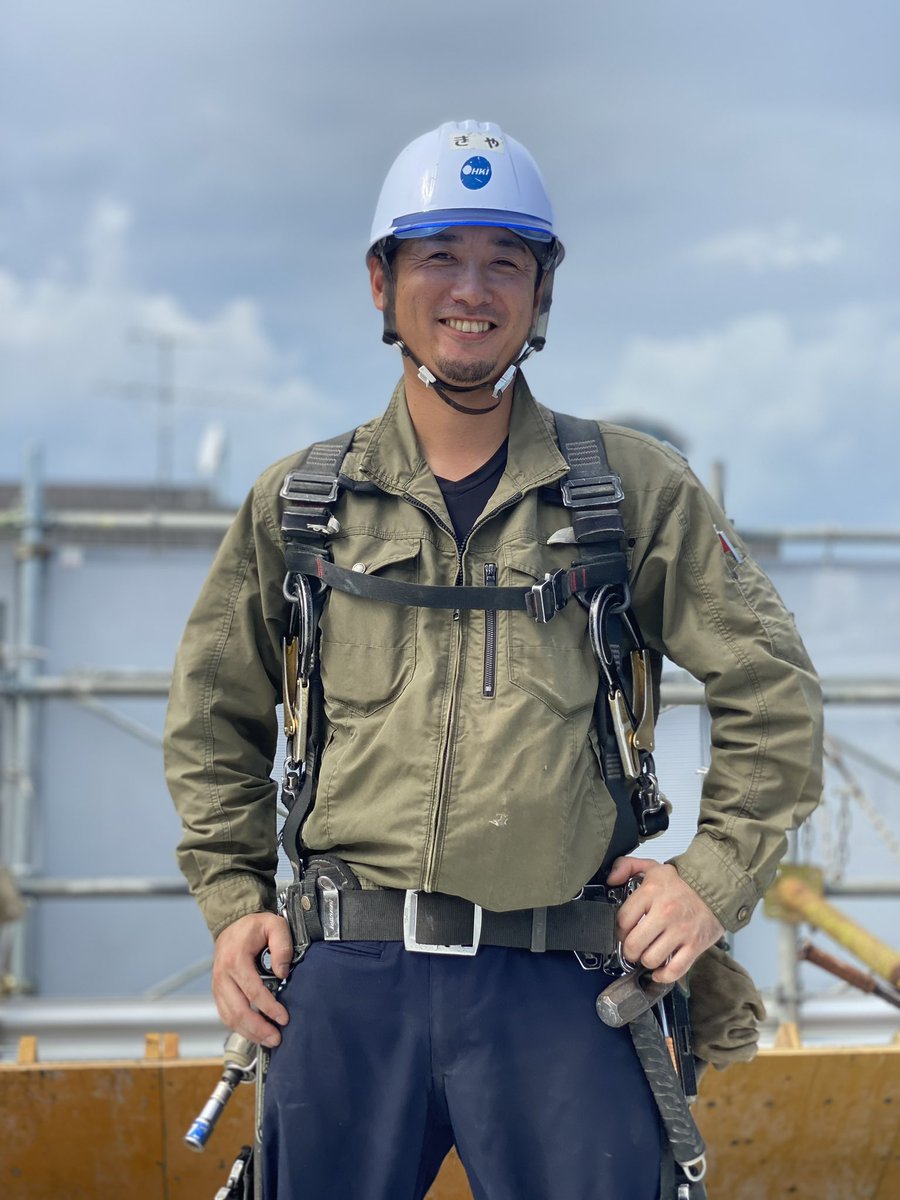 チームZのヒト】35歳足場鳶の職長！優しい一面に注目✨【インタビュー