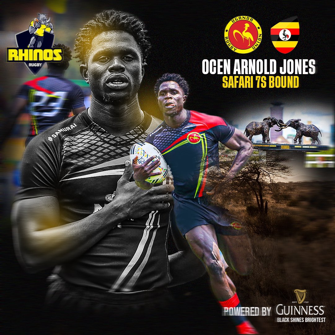 Rhinos Rugby (@rhinosrugbyug) on Twitter photo Man meant for the big stages🤩
<a href="/AJ_Ocen/">Ocen Arnold</a>
Go out there and represent us as you carry the flag high🇺🇬 at the #safari7s
#BlackShinesBrightest
#FearTheHorn Man meant for the big stages🤩
<a href="/AJ_Ocen/">Ocen Arnold</a>
Go out there and represent us as you carry the flag high🇺🇬 at the #safari7s
#BlackShinesBrightest
#FearTheHorn