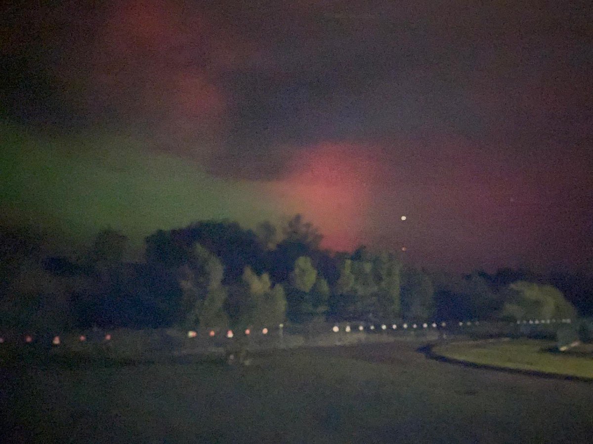 Morning! The Northern Lights from Norfolk Lakes. Thank you Mrs Steele for sharing