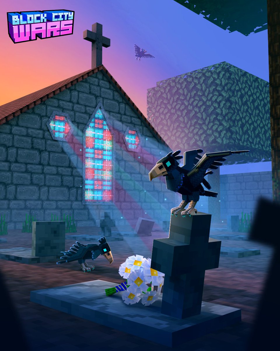 PixelGun3D's tweet image. 🏙 Alright, alright, gunslingers! This is Bluesy Blur, takin’ you to the hauntingly beautiful cemetery in Twinburg, right in the heart of Block City. See, that graveyard wasn’t always central; back in the day, it sat on the city’s edge until Block City grew around it. #KBlock