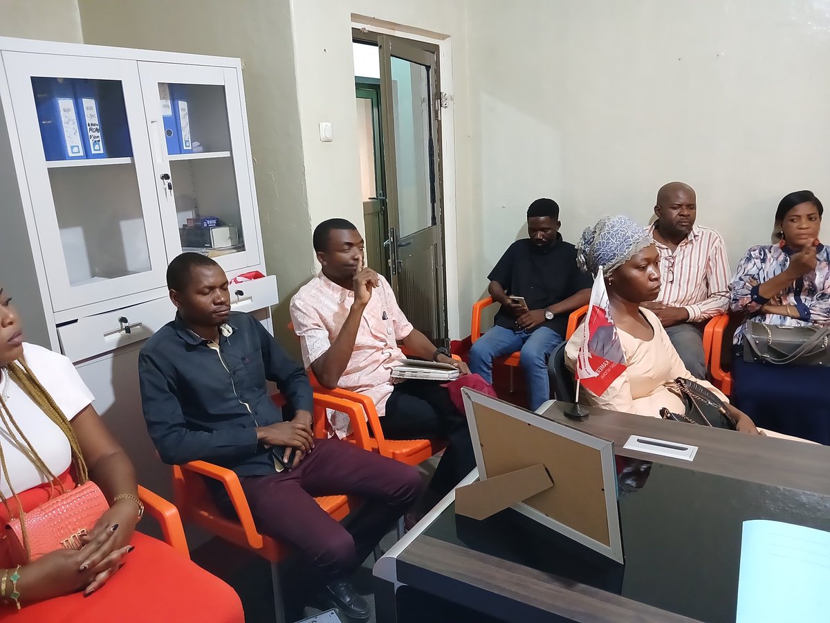 Déterminée à rétablir l'ordre  et placer le parti en province sur l'orbite de la redynamisation, Madame RIZIKI MUSONGELA Maryse a donné des fermes orientations aux Exécutifs et Coordonnateurs.