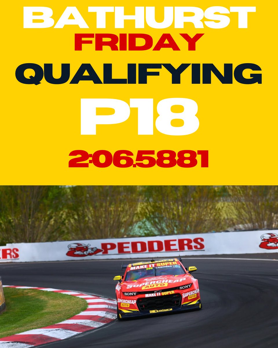 tripleeightaus's tweet photo. The Mountain is claiming some names this weekend
Tough going for Cooper who battled a little bit of vibration throughout the session. But hey, we started 18th at Sandown
Hoping Will is okay, never want to see accidents like that ever
#tripleeightraceengineering
#makeitsuper https://t.co/krOadlQfKv