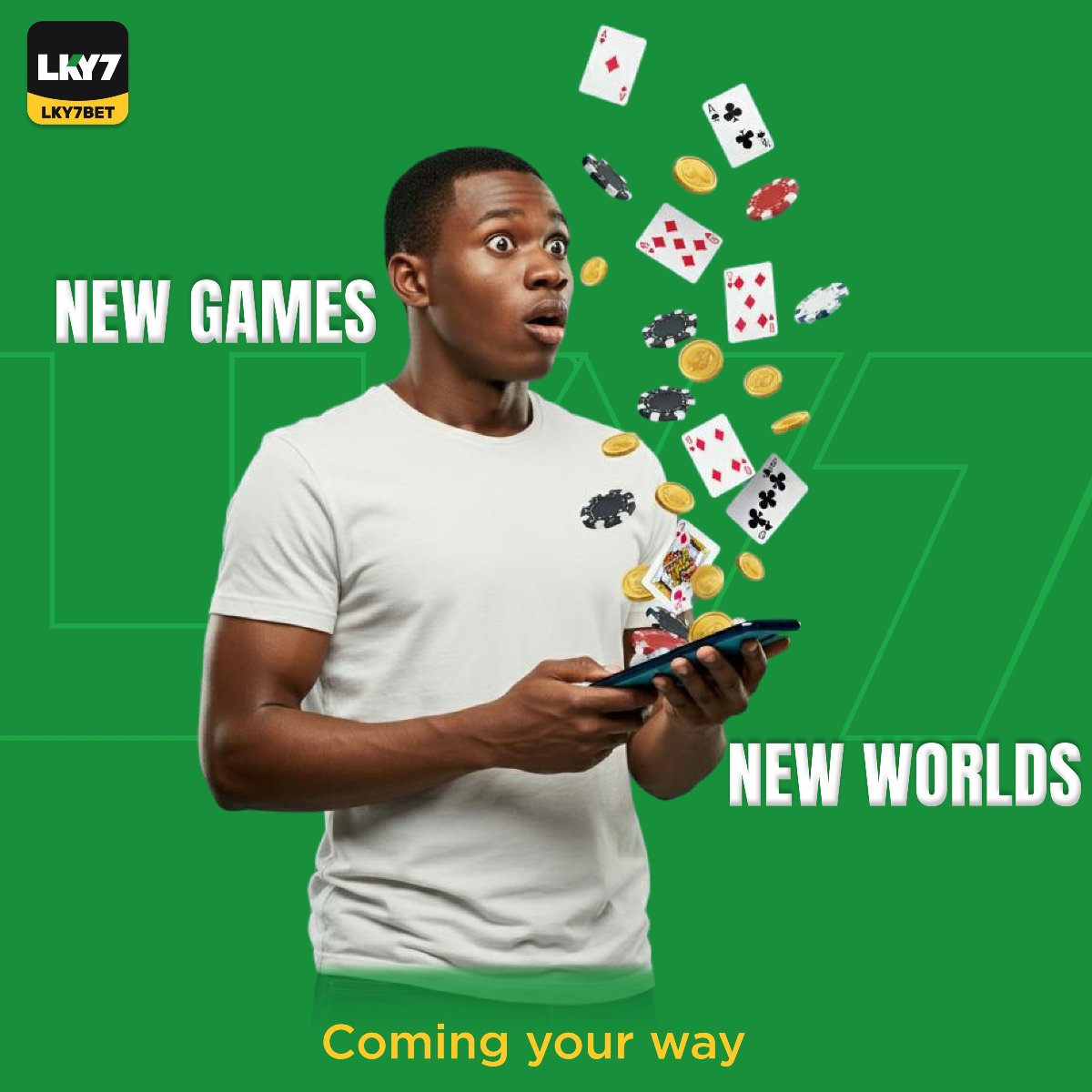 Lky7Betofficial's tweet photo. Get Ready, Gamers! Epic Adventures and Next-Level Gaming Are Just Around the Corner! Stay Tuned for the Ultimate Gaming Experience!🏆

#lky7bet #gaming #comingsoon #casinofun #playtowin #lky7betcasino #winning https://t.co/BeyukBVlTI