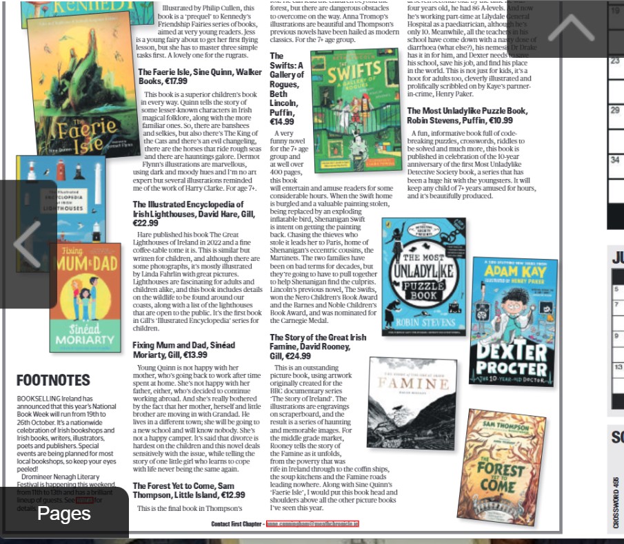 Anne Cunningham (@annecrecipes) on Twitter photo Reviews of the best children's books published recently, in this wk's Chronicle and other papers. <a href="/Gill_Books/">Gill Books</a> <a href="/FionaBooks/">Fiona Murphy</a> <a href="/Peterocmedia/">Peter O'Connell Media</a> <a href="/LittleIslandBks/">Little Island Books</a> <a href="/leonoor_araujo/">Leonor Pestana Araújo</a> <a href="/PenguinIEBooks/">Penguin Books Ireland</a> <a href="/PuffinBooks/">PuffinBooks</a> Reviews of the best children's books published recently, in this wk's Chronicle and other papers. <a href="/Gill_Books/">Gill Books</a> <a href="/FionaBooks/">Fiona Murphy</a> <a href="/Peterocmedia/">Peter O'Connell Media</a> <a href="/LittleIslandBks/">Little Island Books</a> <a href="/leonoor_araujo/">Leonor Pestana Araújo</a> <a href="/PenguinIEBooks/">Penguin Books Ireland</a> <a href="/PuffinBooks/">PuffinBooks</a>