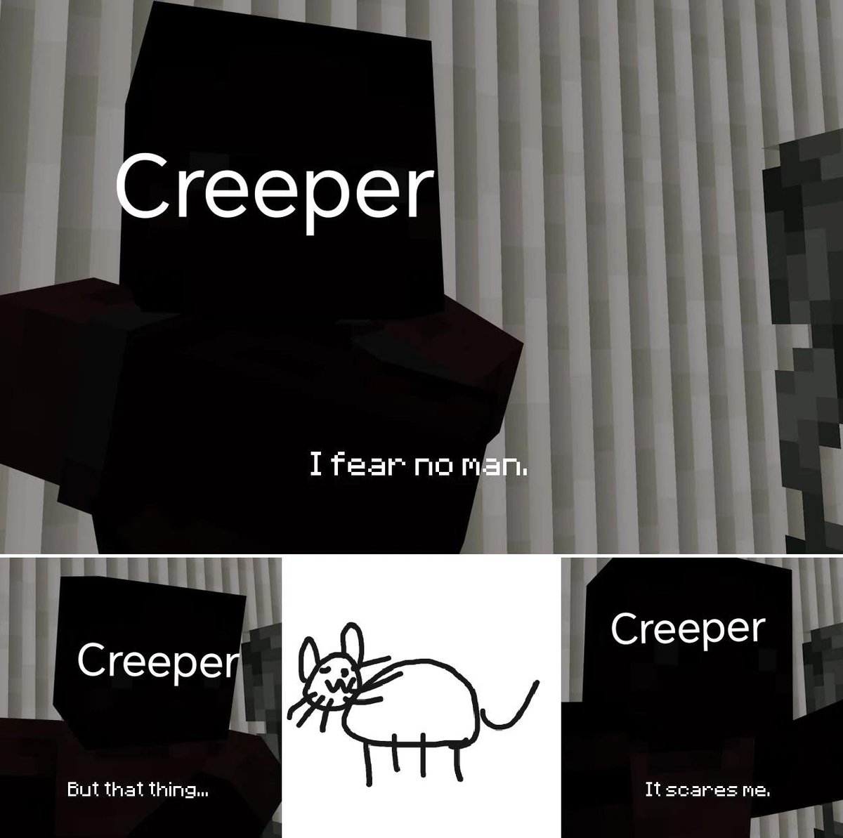 MinecraftMeme16's tweet image. My first ever meme! I know it sucks, sorry