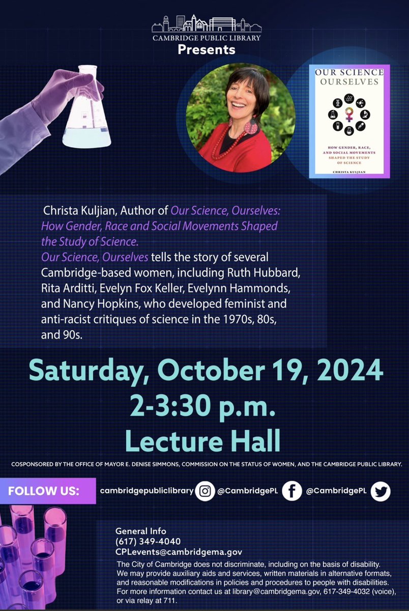 FAB Lab at BU (@fablabbu) on Twitter photo Attention Boston-area folks! Check out this sure to be great talk by <a href="/ChristaKuljian/">Christa Kuljian</a> at the Cambridge Public Library on Oct. 19--sorry to miss it! Attention Boston-area folks! Check out this sure to be great talk by <a href="/ChristaKuljian/">Christa Kuljian</a> at the Cambridge Public Library on Oct. 19--sorry to miss it!