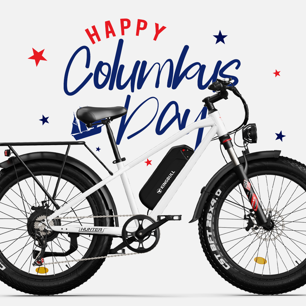 kingbullbike's tweet photo. 🚩Dear ebikers, happy COLUMBUS
WEEK!
🚴♂️To celebrate this meaning day, all the bikes in
#Kingbull have special offer for $100 per bike!🚴♂️
🤩This special offer lasts for the whole week from Oct.
10-16, and don't miss this opportunity!🤩
#ColumbusDay #RideIntoAdventure https://t.co/F0r1n7w5rM