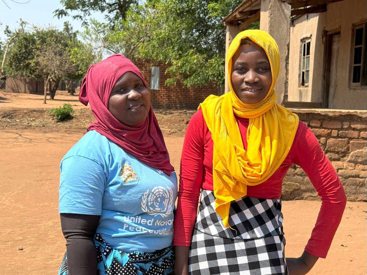 It's #DayOfTheGirl!

Today, we celebrate the inspiring girls from Mangochi who are breaking barriers, ending child marriages, and returning to school, thanks to the Women's Movement for Conflict Prevention founded by UN Women.

Read their stories: ⬇️

bit.ly/3BJSqoY