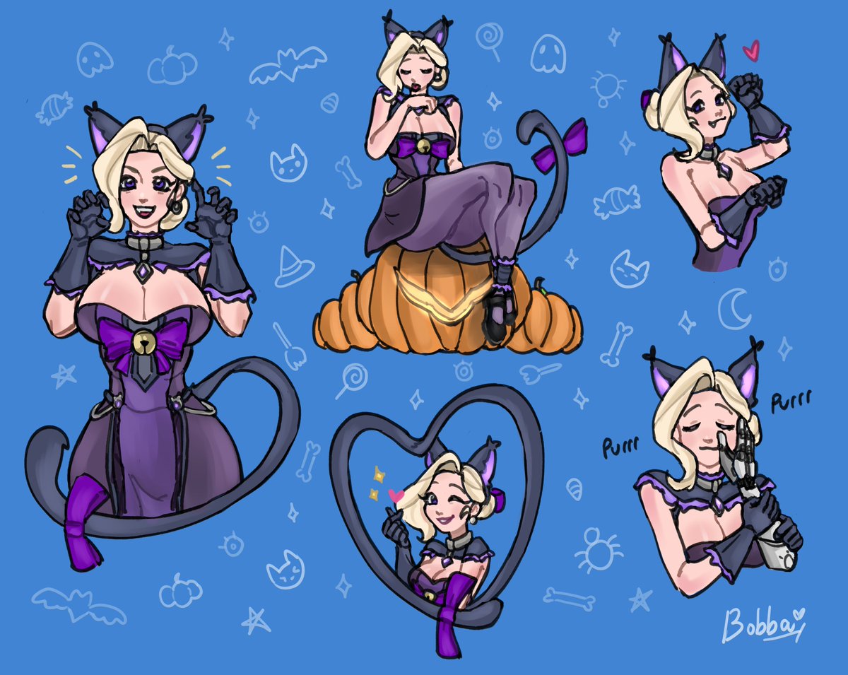 I LOVE YOU MERCY CAT 🐱❤️
Please I need this skiiiiin buy me commissions I'm brokeee 😭
#Mercy #Overwatch2 #Overwatch2fanart
