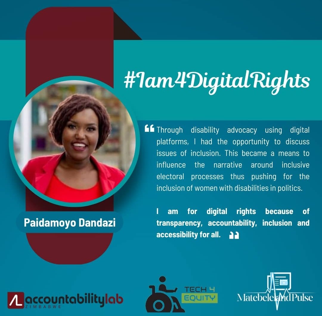 Tech4Equity's tweet photo. Increased representation of women &amp; those with disabilities coupled with inclusive digital platforms ensure gender responsive services and a disability sensitive approach to budgeting. Without achieving this, equitable resource distribution may not be realised.
#Iam4DigitalRights https://t.co/Xc7NvCnClH