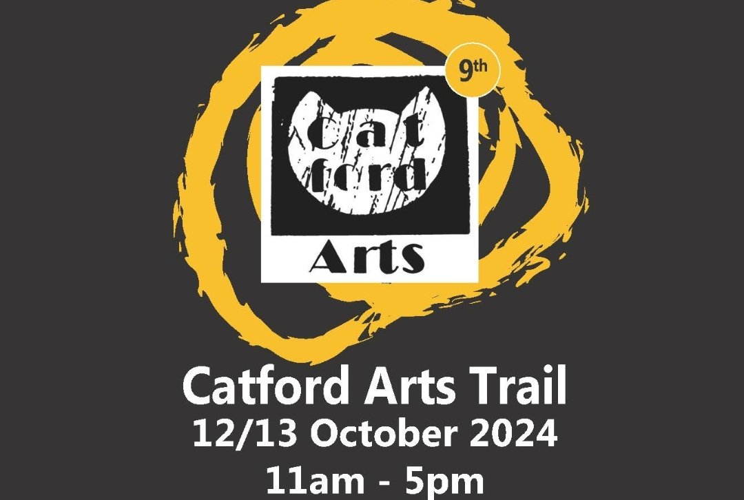 CATFORD ARTS TRAIL

Join me &amp; around 100 other artists/makers in a variety venues for the Catford Arts Trail across Catford in Lewisham London

Buy my Tube Mapper photography, calendars, prints &amp; signed books

12-13th Oct 2024

More Info 
<a href="/catfordarts/">Catford Arts</a> dot org

Thanks 😀