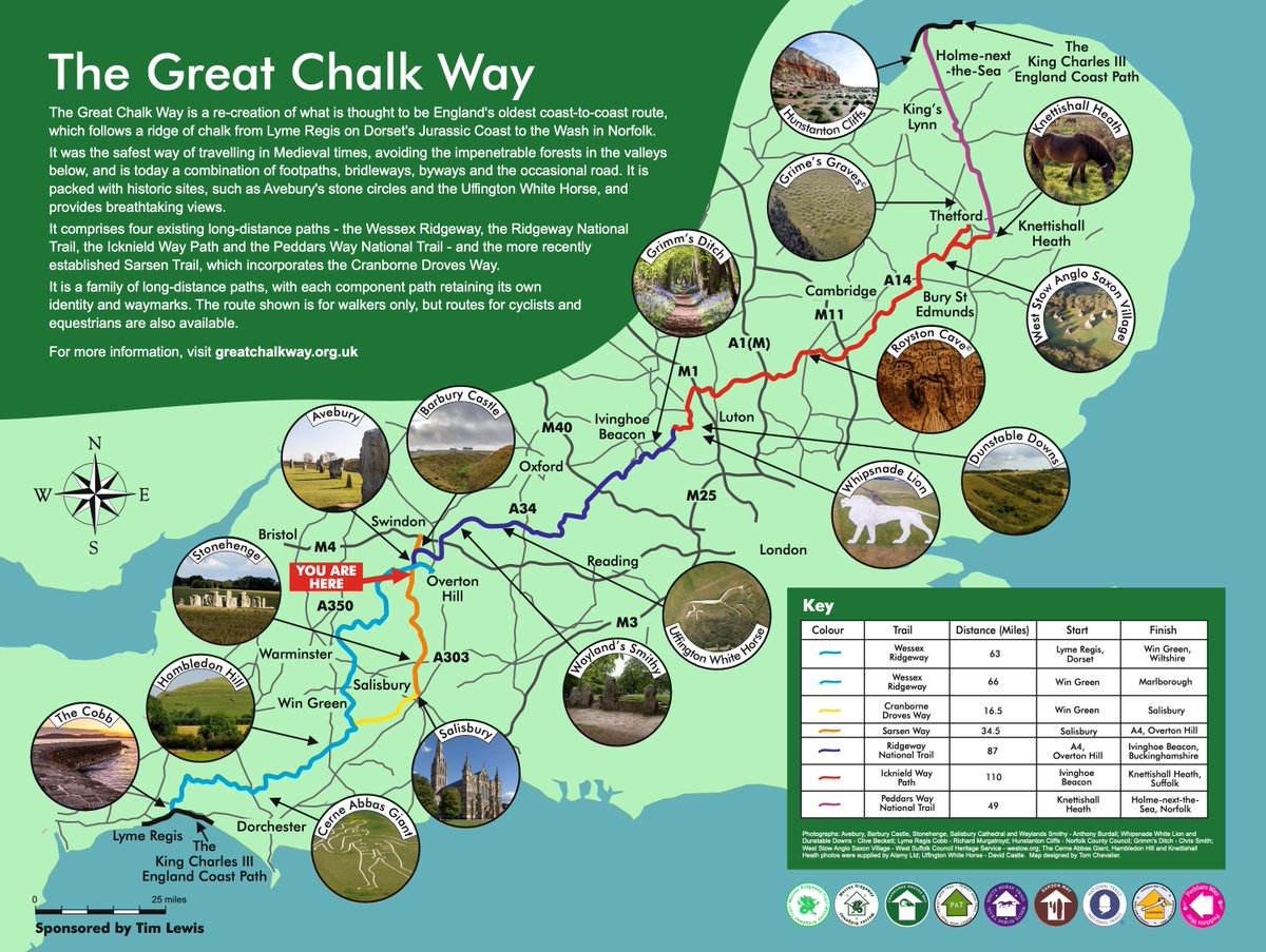 Wendy Tobitt 💙 (@12beesbuzzing) on Twitter photo 2/2 Here's the 400-mile Great Chalk Way between Lyme Regis in Dorset and Holme-next-the-Sea in Norfolk, possibly the oldest coast-to-coast route, following chalk hills and escarpments <a href="/NatTrailsUK/">NationalTrails.UK</a> <a href="/ChilternsNL/">Chilterns National Landscape</a> <a href="/NWessexDowns/">North Wessex Downs National Landscape</a> <a href="/NatLandAssoc/">National Landscapes Association</a> <a href="/RamblersGB/">RamblersGB</a> <a href="/cornish_jack/">Jack Cornish</a> 2/2 Here's the 400-mile Great Chalk Way between Lyme Regis in Dorset and Holme-next-the-Sea in Norfolk, possibly the oldest coast-to-coast route, following chalk hills and escarpments <a href="/NatTrailsUK/">NationalTrails.UK</a> <a href="/ChilternsNL/">Chilterns National Landscape</a> <a href="/NWessexDowns/">North Wessex Downs National Landscape</a> <a href="/NatLandAssoc/">National Landscapes Association</a> <a href="/RamblersGB/">RamblersGB</a> <a href="/cornish_jack/">Jack Cornish</a>