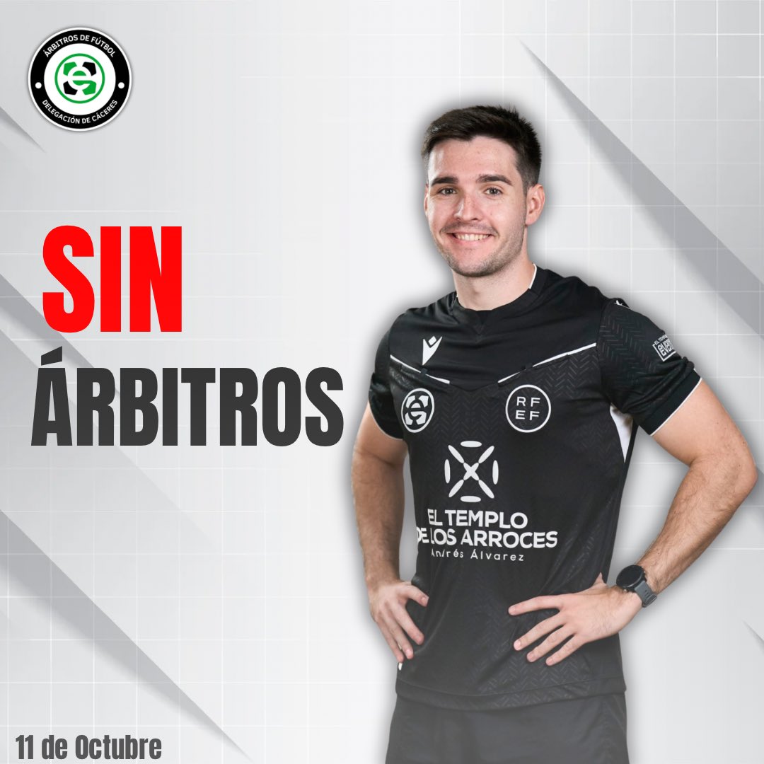 FutbolArbitros's tweet photo. 🌍⚽ Hoy, 11 de octubre, celebramos el Día Internacional del Árbitro.
Sin árbitros, no hay fútbol. Su trabajo es esencial para el juego limpio.

🙌 Respetar, ayudar, disfrutar. Gracias por el esfuerzo y compromiso cada semana. ¡Sin nosotros, no hay fútbol! https://t.co/VfXFvKpFni