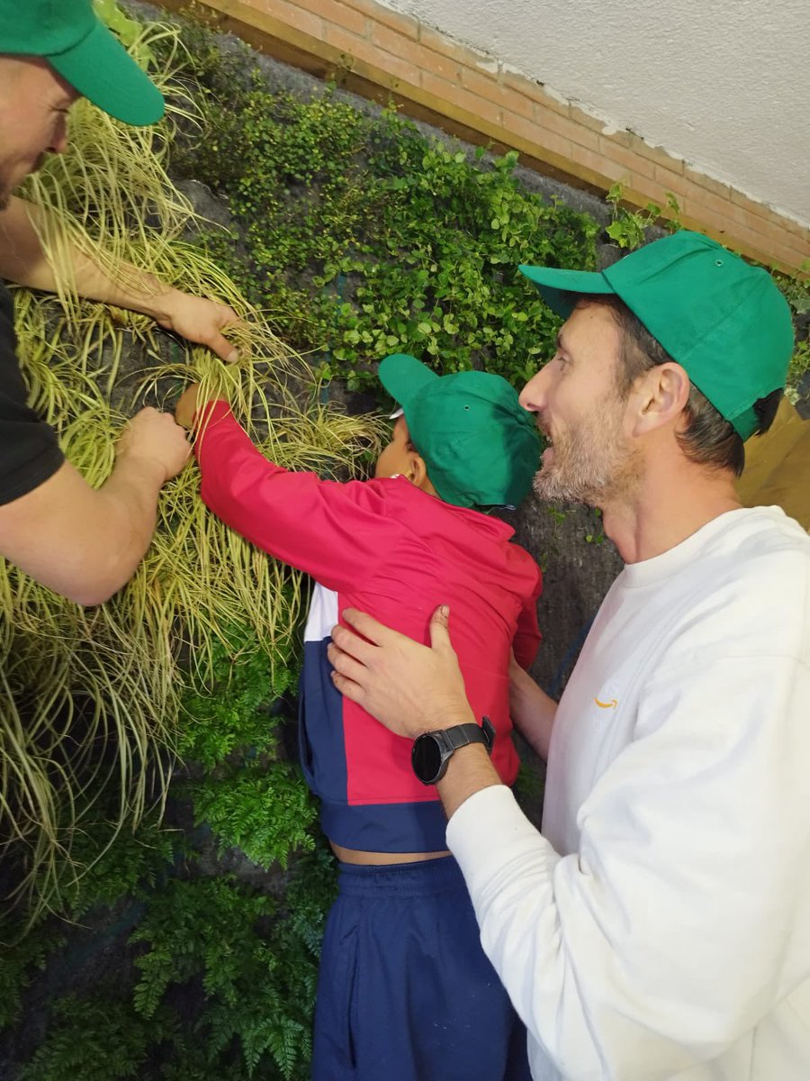 Es una alegría ver cómo nuestros proyectos siguen en marcha y cada vez con más las personas que se unen a los Cascos Verdes 🪖