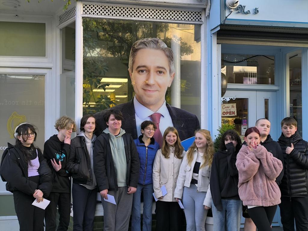2nd Year students wrote to Taoiseach Simon Harris to petition the State to purchase land beside Glen of the Downs forest to extend one of Ireland's ancient woodlands to increase biodiversity!