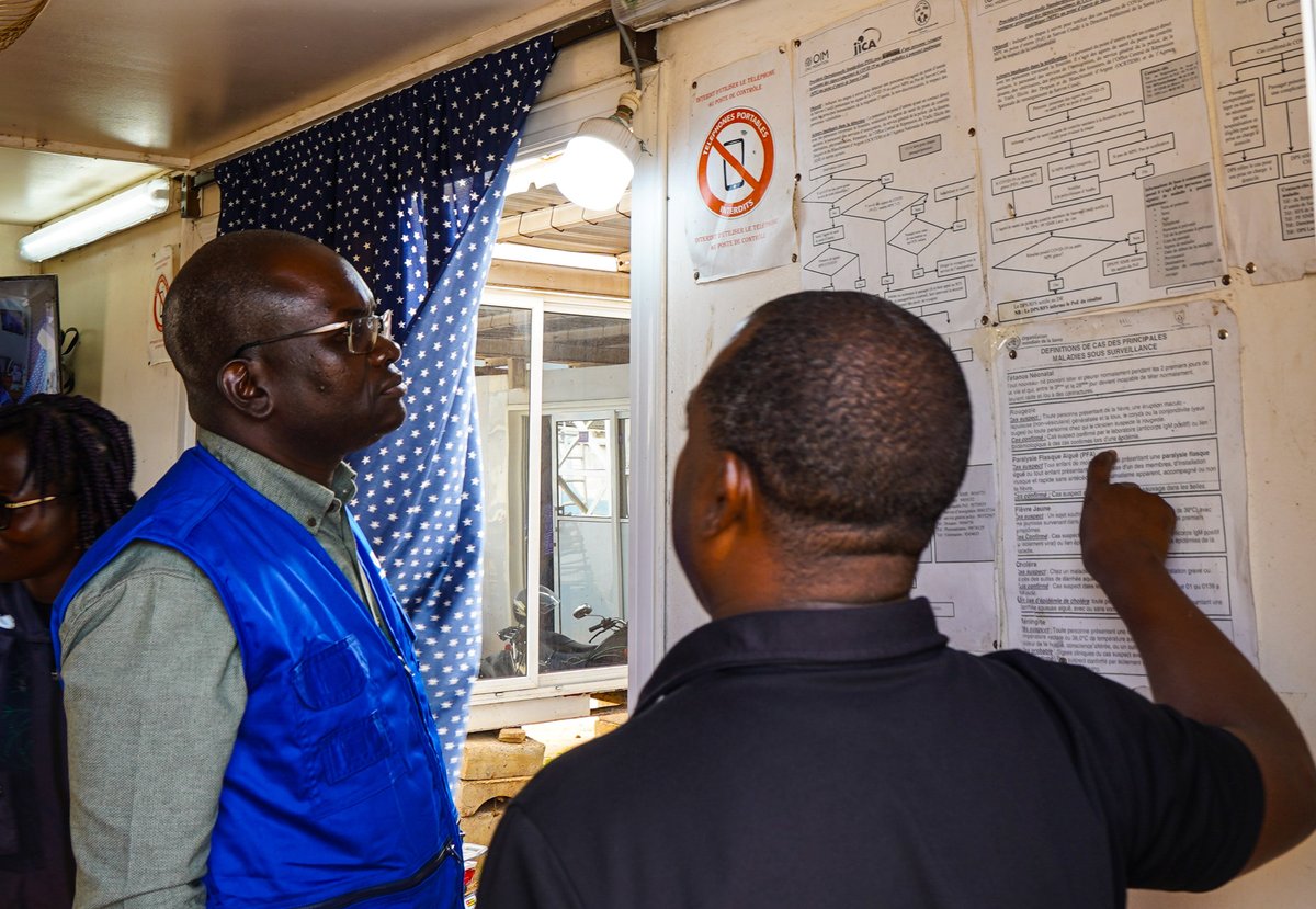 OIMTogo's tweet photo. L'@OIMTogo a organisé une réunion technique avec le @MSPS_Togo et @OMSTogo, suivie de visites à la Direction préfectorale des Lacs, au Centre hospitalier d’Adjibo et au point d’entrée d’Hilacondji, pour soutenir la lutte contre les maladies à potentiel épidémique. https://t.co/8zDgCJFncD