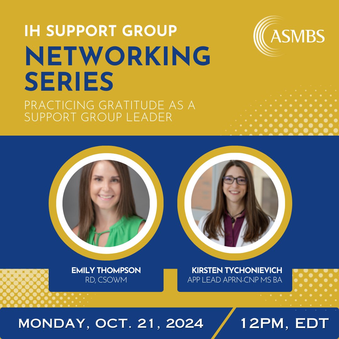 Join us for an engaging session in the IH Support Group Networking Series, focusing on the practice of gratitude as a key component of effective leadership! 
Register here: ow.ly/7gpc50TCfZN