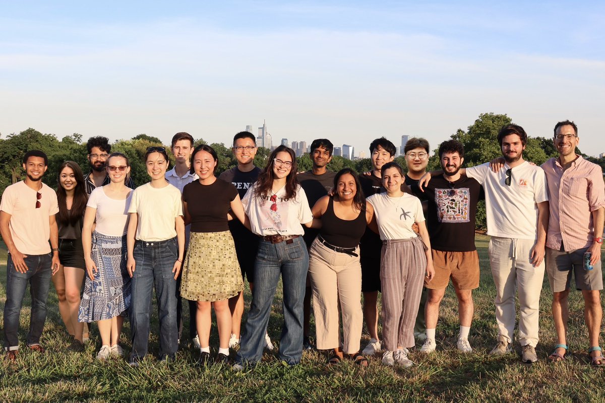 dingtangupenn's tweet photo. Training for the @Philly_Marathon wouldn’t be the same without the support of this amazing group. 🙌 Grateful for my labmates keeping me motivated! 🏃‍♂️

Think you can spot who’s AI in the group? 🤖
#PhillyMarathonTraining #SupportSystem https://t.co/czTqITLA0h