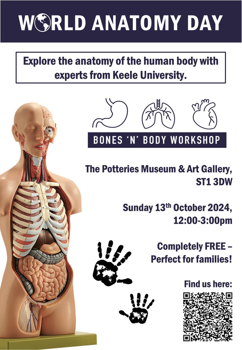 Not long to wait for our World Anatomy Day celebrations! 🫁🫀