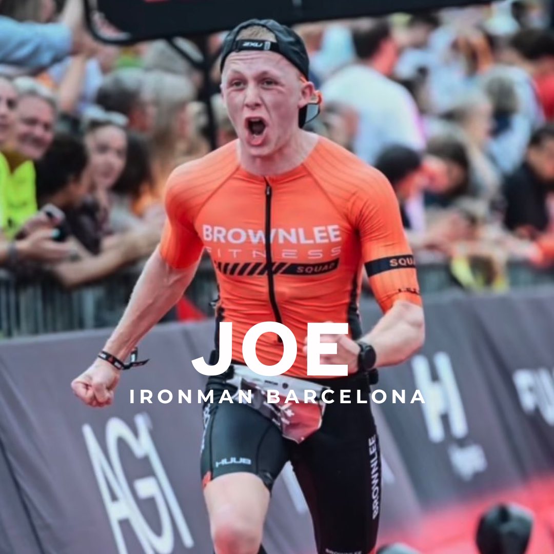 Massive Congratulations to Joe our Brownlee Fitness Squad member and Ambassador 🔥

Completing Barcelona Ironman! 

#brownleefitness #barcelonaironman #ironmanbarcelona2024
