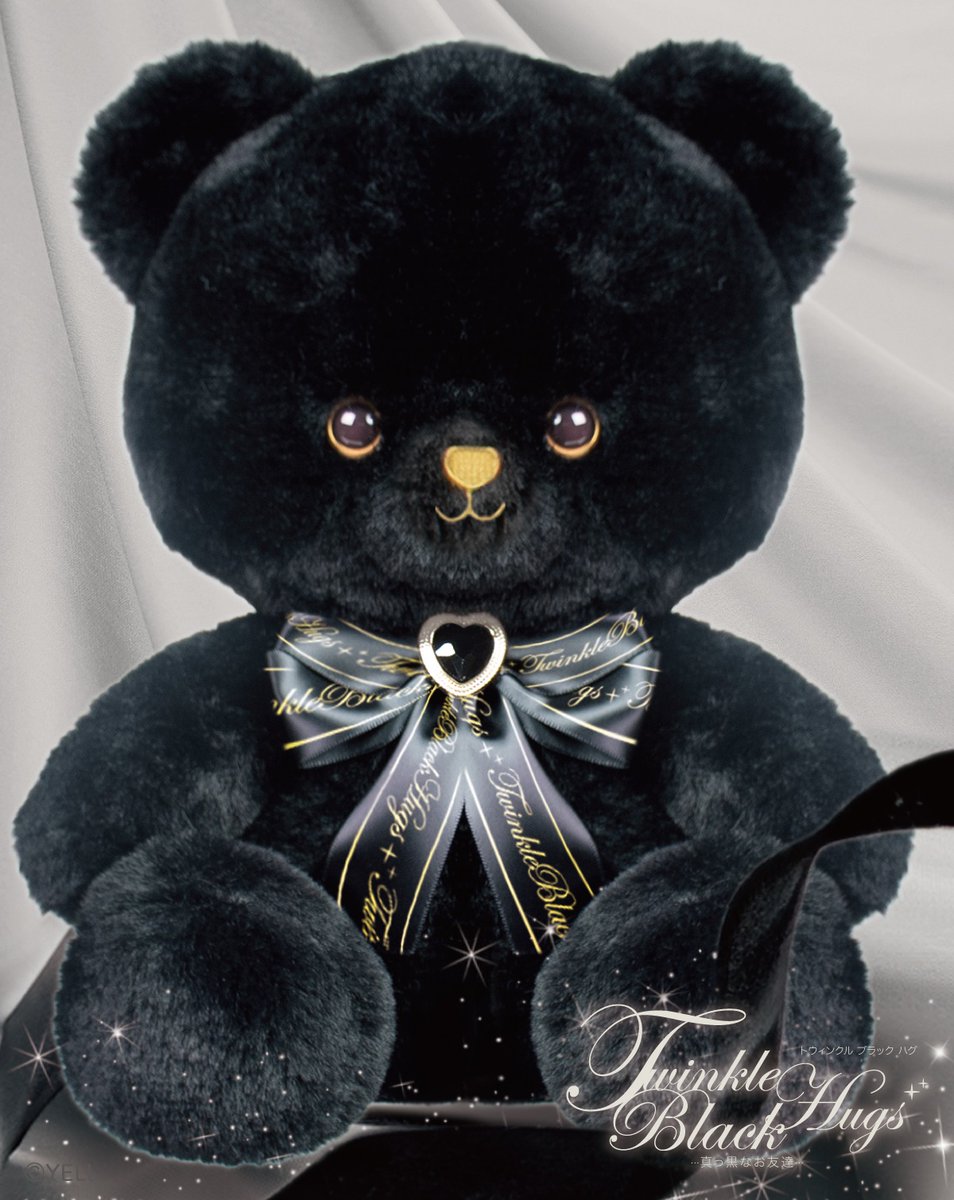 𝑻𝒘𝒊𝒏𝒌𝒍𝒆 𝑩𝒆𝒂𝒓✨🧸 #真っ黒なお友達