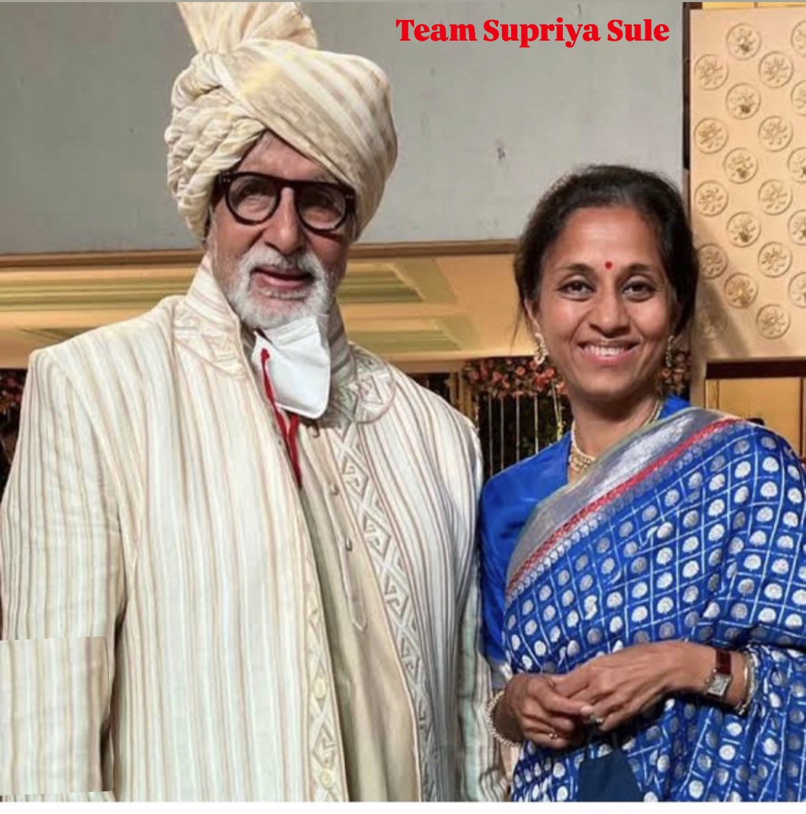 Team Supriya Pawar Sule ™️🇮🇳 (@teamsupriyasule) on Twitter photo भारतीय चित्रपट सृष्टीचे महानायक_अमिताभजी_बच्चन यांना वाढदिवसाच्या मनःपूर्वक शुभेच्छा...!
💐🎂. 🎉#HappyBirthdayAmitabhBachchanJi <a href="/IamABFanClub/">Amitabh Bachchan Fan Club</a> <a href="/ABFansClub_/">🆎Amitabh Bachchan Fan Club 🆎</a> <a href="/TeamSrBachchan_/">Amitabh Bachchan (Parody)</a> <a href="/SrBachchan/">Amitabh Bachchan</a> <a href="/BeingABachchan/">Amitabh Bachchan Fan Club</a> <a href="/RealSupriyaSule/">Supriya Sule for Maharashtra 🇮🇳</a> भारतीय चित्रपट सृष्टीचे महानायक_अमिताभजी_बच्चन यांना वाढदिवसाच्या मनःपूर्वक शुभेच्छा...!
💐🎂. 🎉#HappyBirthdayAmitabhBachchanJi <a href="/IamABFanClub/">Amitabh Bachchan Fan Club</a> <a href="/ABFansClub_/">🆎Amitabh Bachchan Fan Club 🆎</a> <a href="/TeamSrBachchan_/">Amitabh Bachchan (Parody)</a> <a href="/SrBachchan/">Amitabh Bachchan</a> <a href="/BeingABachchan/">Amitabh Bachchan Fan Club</a> <a href="/RealSupriyaSule/">Supriya Sule for Maharashtra 🇮🇳</a>