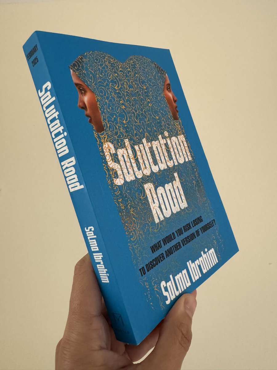 Look at the cover of this #bookpost! #SalutationRoad by Salma Ibrahim will be published on 13/2 by <a href="/MantleBooks/">Mantle Books</a>. “What would you do if you were confronted with the alternate reality version of yourself? The ‘you’ whose parents hadn’t fled to the UK, the ‘you’ you could have been”