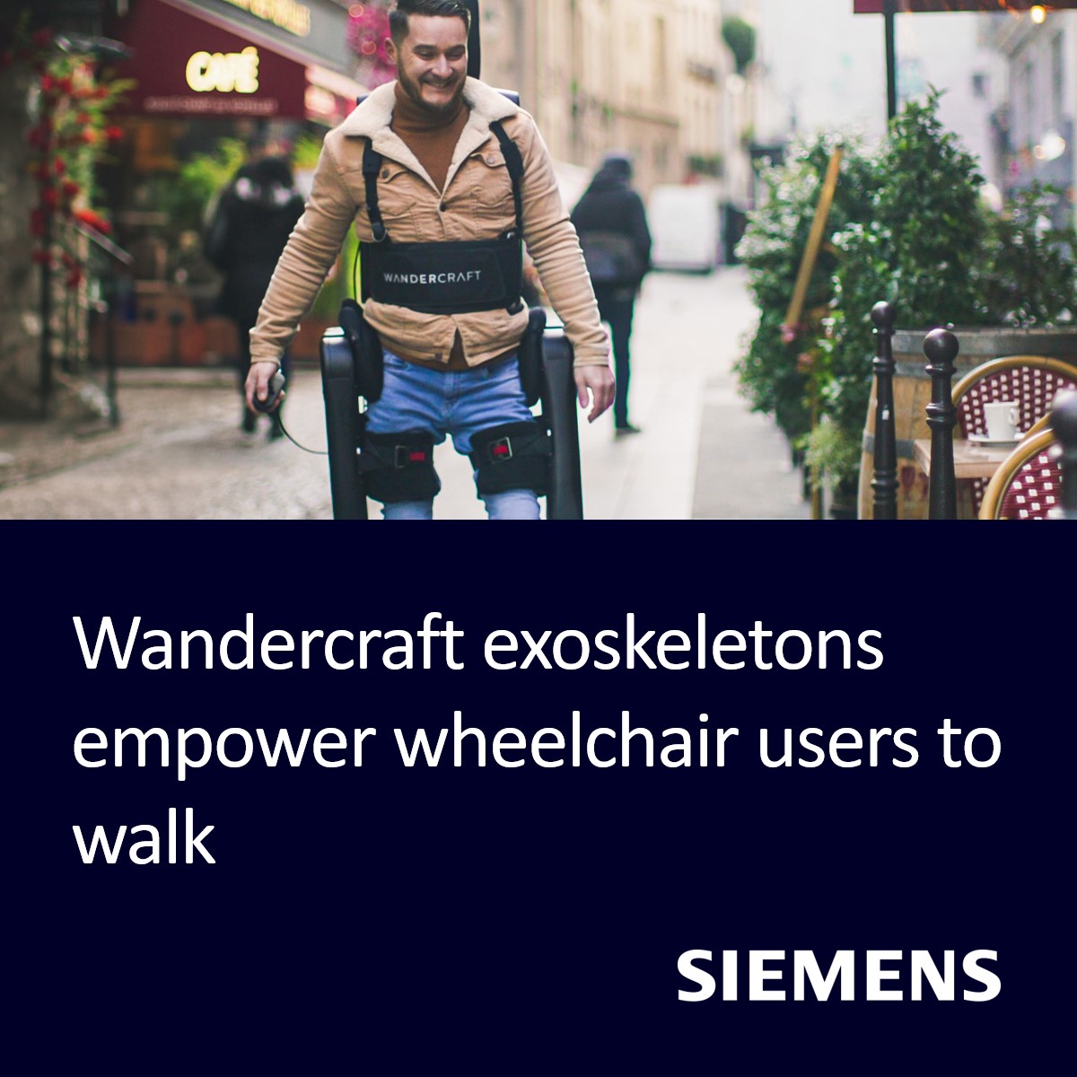 Wandercraft exoskeletons empower wheelchair users to walk 🌟

👉 Discover how Wandercraft is using Simcenter Madymo to simulate real-life challenges and enhance autonomy and safety through cutting-edge exoskeleton technology. sie.ag/wWXYk 

#Simcenter