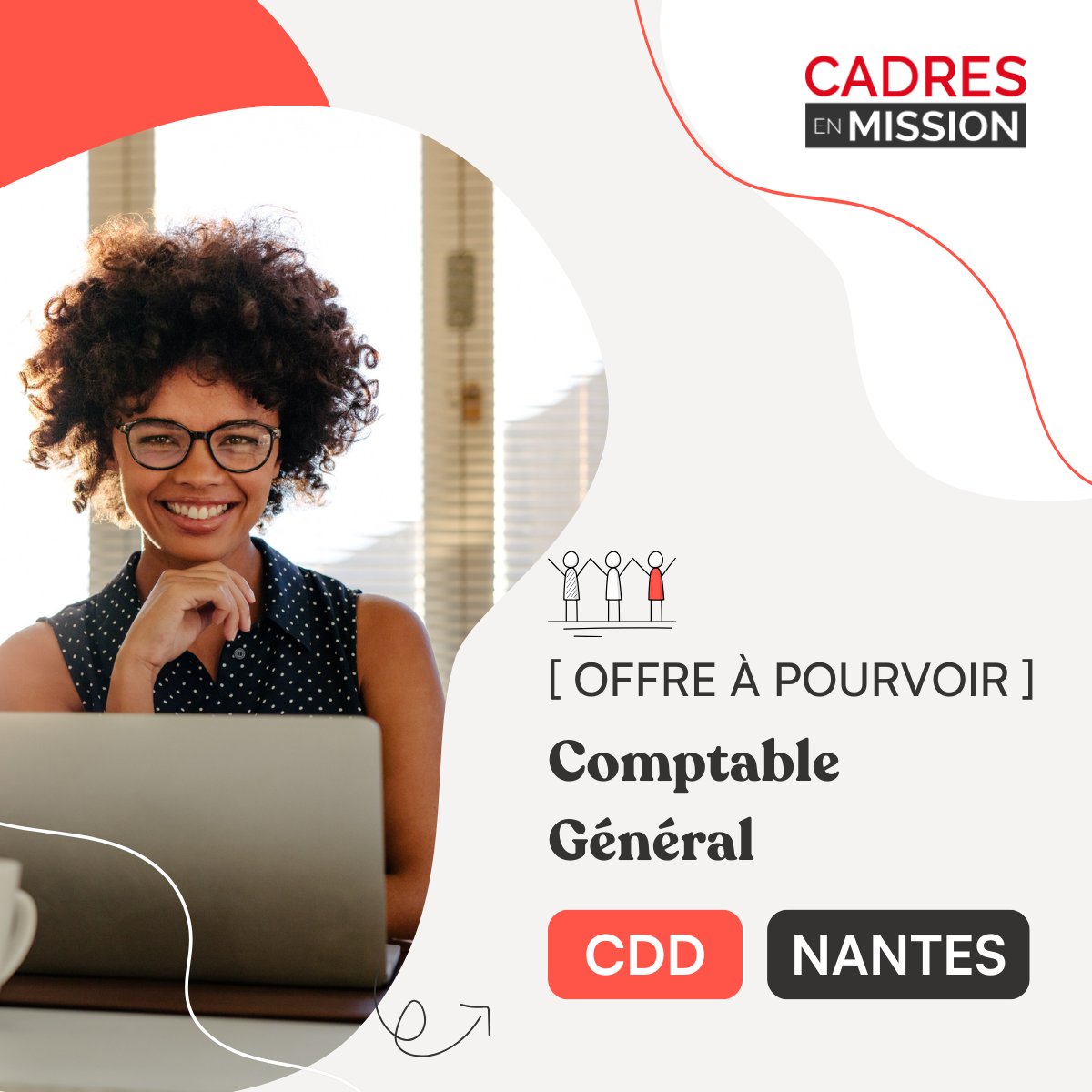 📣 [#recrutement]
Envie d'un nouveau challenge ?
Pour renforcer ses équipes, Cadres en Mission recrute :
📍 Un(e) Comptable Général en CDD à Nantes ➡️ pulse.ly/7fnqmskxer
#emploi #comptabilité #nantes